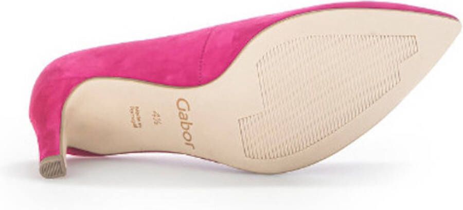 Gabor Pumps Roze Suede Dames