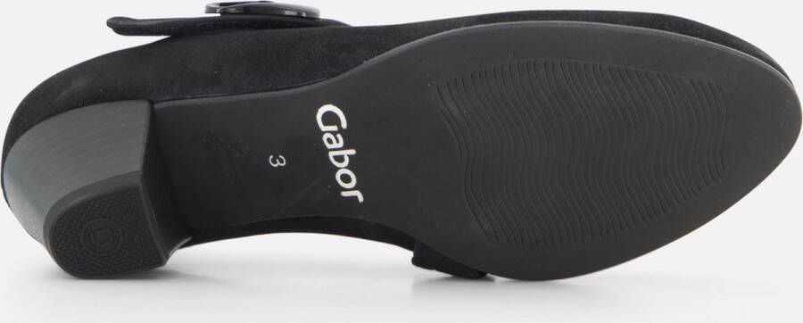 Gabor Pumps zwart Suede Dames