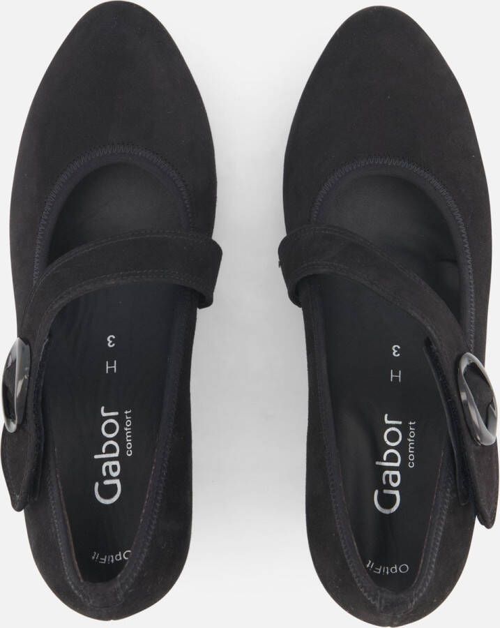 Gabor Pumps zwart Suede Dames