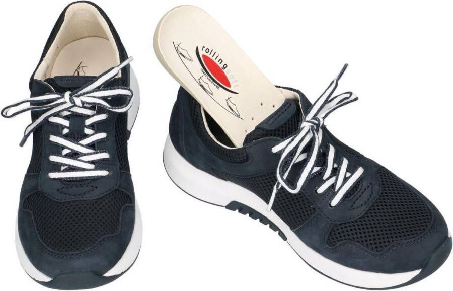 Rollingsoft -Dames blauw donker sneaker-sportief - Foto 5