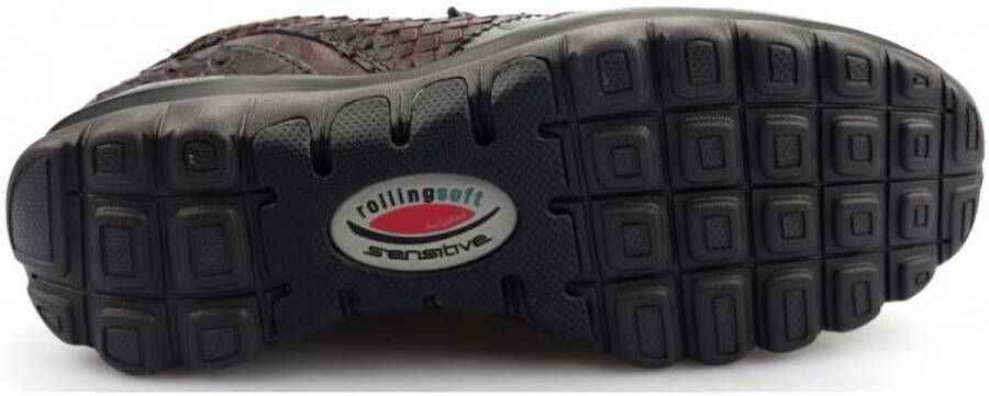 Gabor Rollingsoft Dames Lage sneakers rood