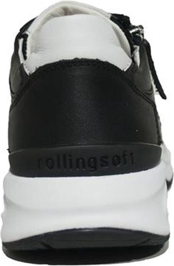 Gabor 26.896 Zwart Combinatie Rollingsoft Sneaker