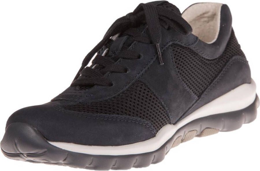 Gabor rollingsoft sensitive 06.966.46 dames wandelsneaker blauw