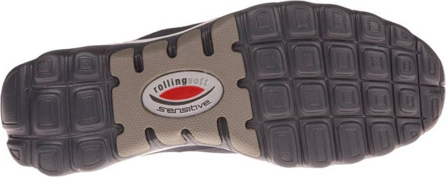 Gabor rollingsoft sensitive 06.966.46 dames wandelsneaker blauw
