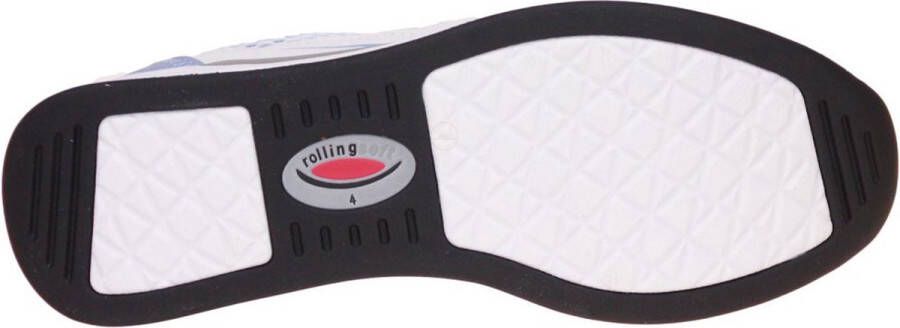 Gabor rollingsoft sensitive 26.895.51 dames rollende wandelsneaker wit