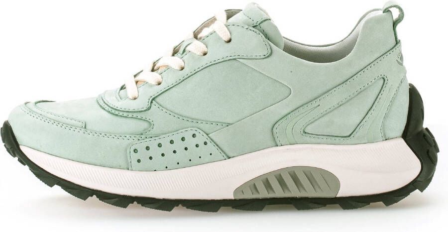 Gabor rollingsoft sensitive 26.915.44 dames rollende wandelsneaker groen