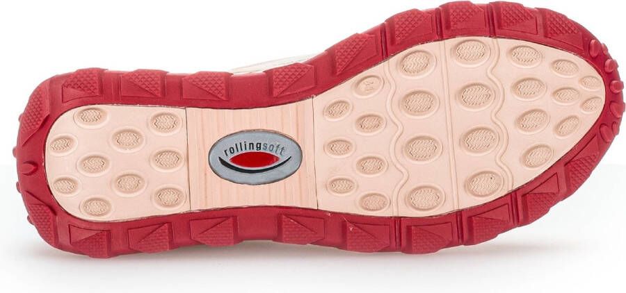 Gabor rollingsoft sensitive 26.916.35 dames rollende wandelsneaker roze - Foto 5