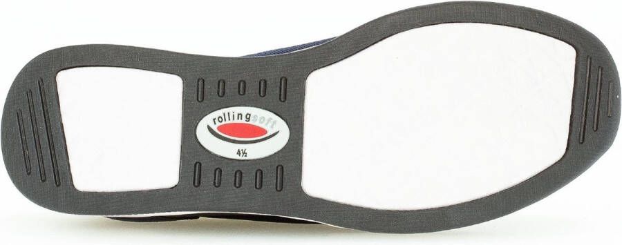 Gabor rollingsoft sensitive 26.951.36 dames rollende wandelsneaker blauw - Foto 4