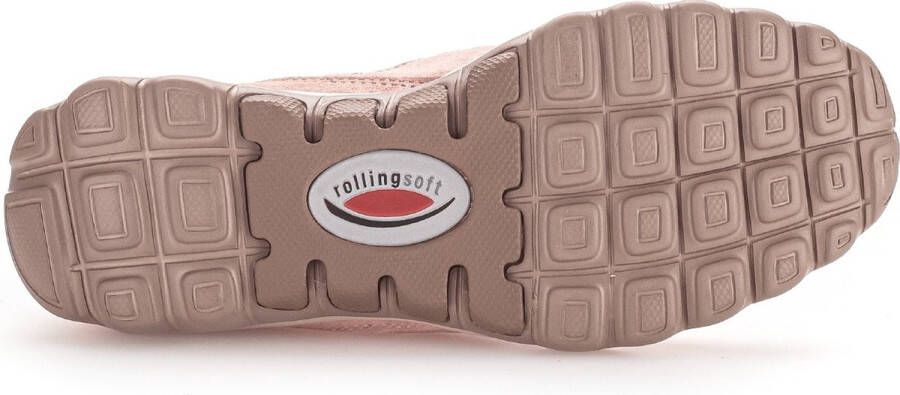 Gabor rollingsoft sensitive 26.966.35 dames rollende wandelsneaker roze - Foto 2