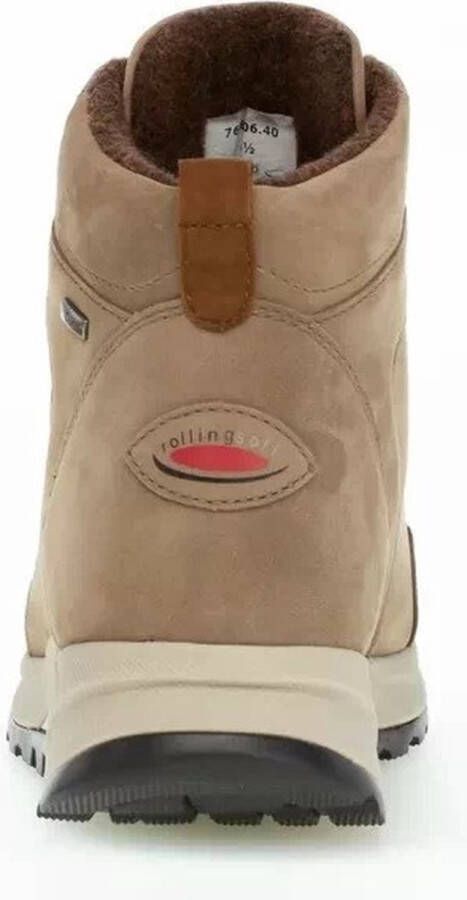 Gabor rollingsoft sensitive 76.806.40 dames laars beige waterdicht