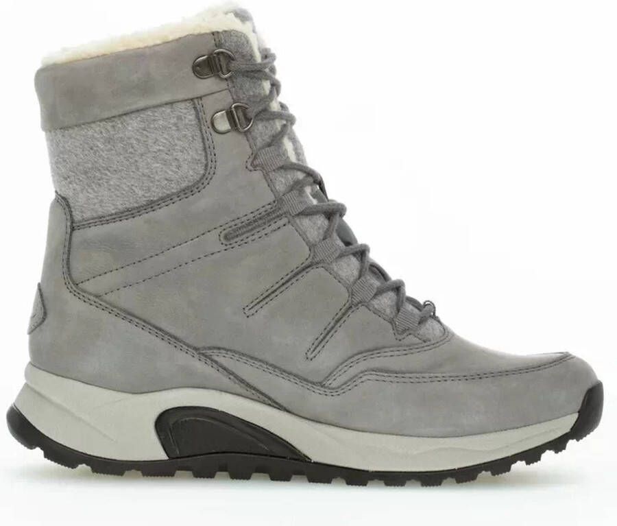 Gabor rollingsoft sensitive 76.807.39 dames laars grijs waterdicht - Foto 5
