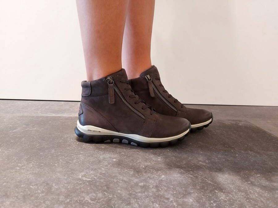 Gabor rollingsoft sensitive 76.868.39 dames wandelsneaker grijs - Foto 7