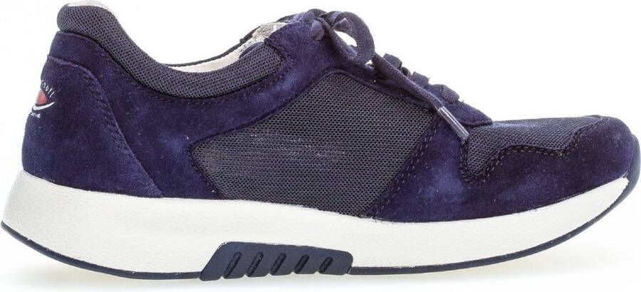 Gabor rollingsoft sensitive 76.946.46 dames wandelsneaker blauw