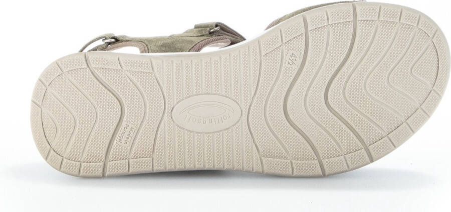 Gabor rollingsoft sensitive 86.889.34 dames rollende wandelsandaal groen
