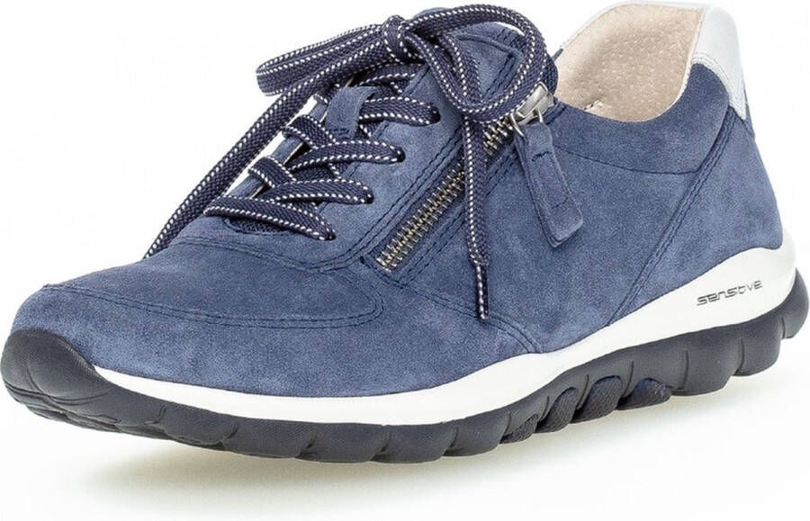 Gabor rollingsoft sensitive 86.968 dames wandelsneaker blauw - Foto 3