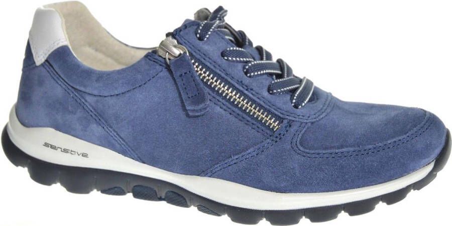 Gabor rollingsoft sensitive 86.968 dames wandelsneaker blauw - Foto 7