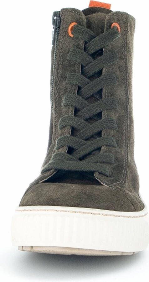 Gabor rollingsoft sensitive 96.805.31 dames rollende wandelsneaker groen