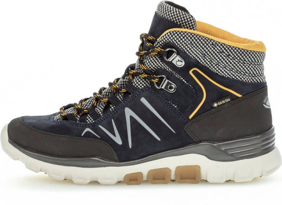 Gabor rollingsoft sensitive 96.825.46 dames rollende wandelsneaker blauw waterdicht - Foto 3