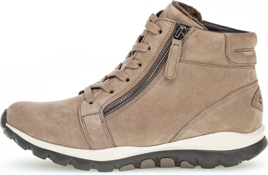 Gabor rollingsoft sensitive 96.868.40 dames rollende wandelsneaker beige - Foto 5