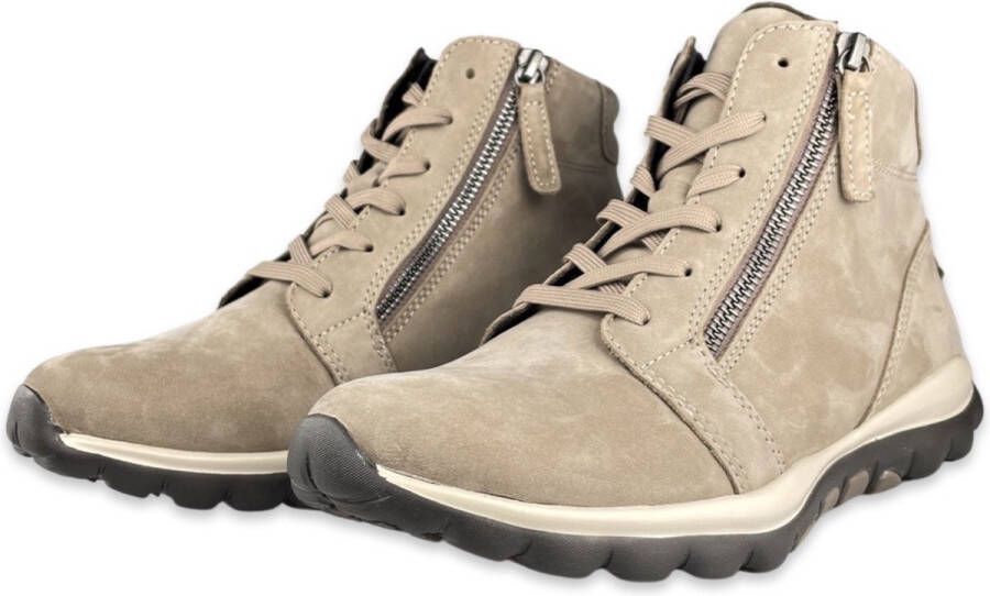 Gabor rollingsoft sensitive 96.868.40 dames rollende wandelsneaker beige - Foto 9