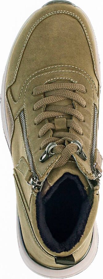 Gabor rollingsoft sensitive 96.888.23 dames rollende wandelsneaker groen