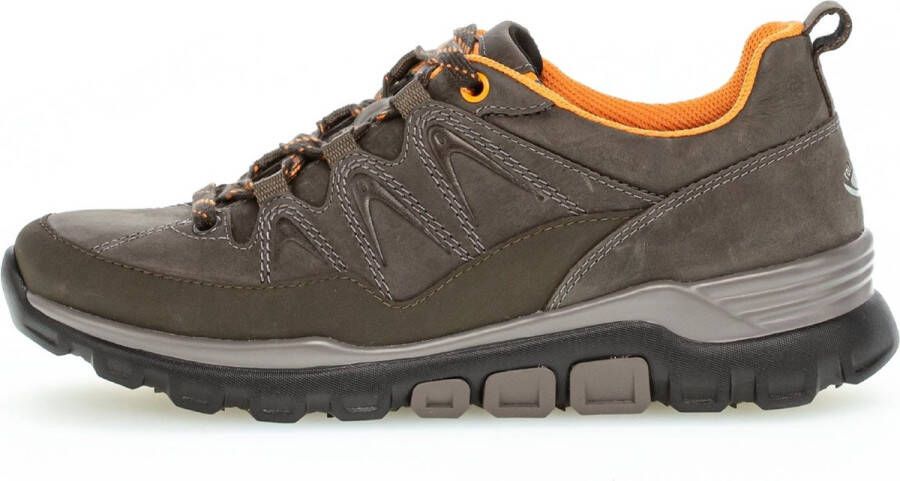 Gabor rollingsoft sensitive 96.925.25 dames rollende wandelsneaker bruin