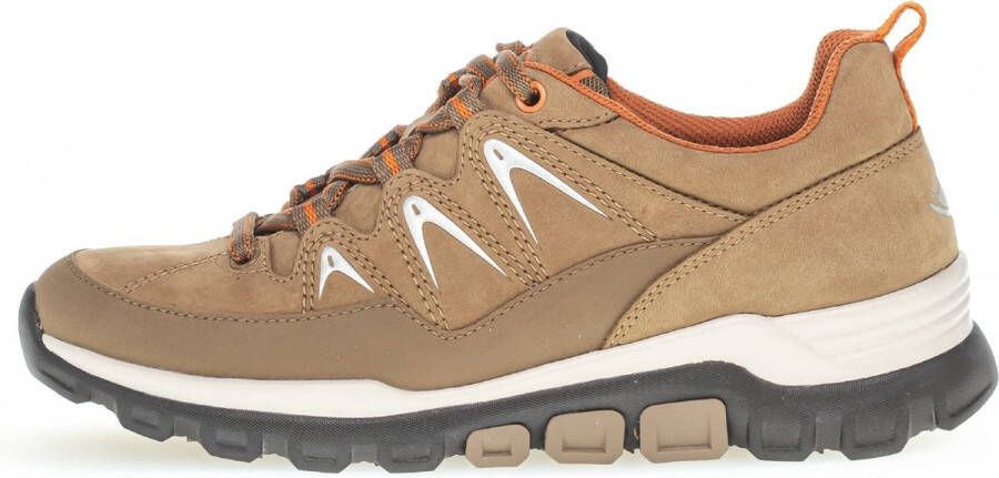 Gabor rollingsoft sensitive 96.925.45 dames rollende wandelsneaker bruin