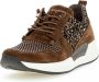 Gabor rollingsoft sensitive 96.955.81 dames rollende wandelsneaker bruin - Thumbnail 4
