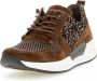 Gabor rollingsoft sensitive 96.955.81 dames rollende wandelsneaker bruin - Thumbnail 6