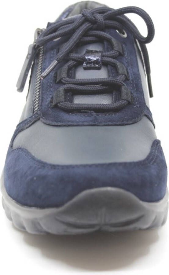 Gabor rollingsoft sensitive dames wandelsneaker blauw