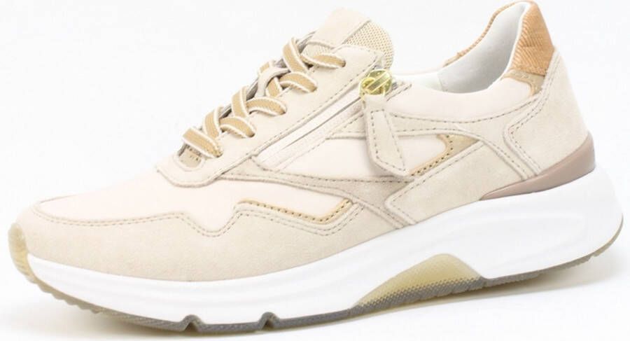 Gabor Rollingsoft Sneaker 26.896.53 Ivory Oasi Taupe