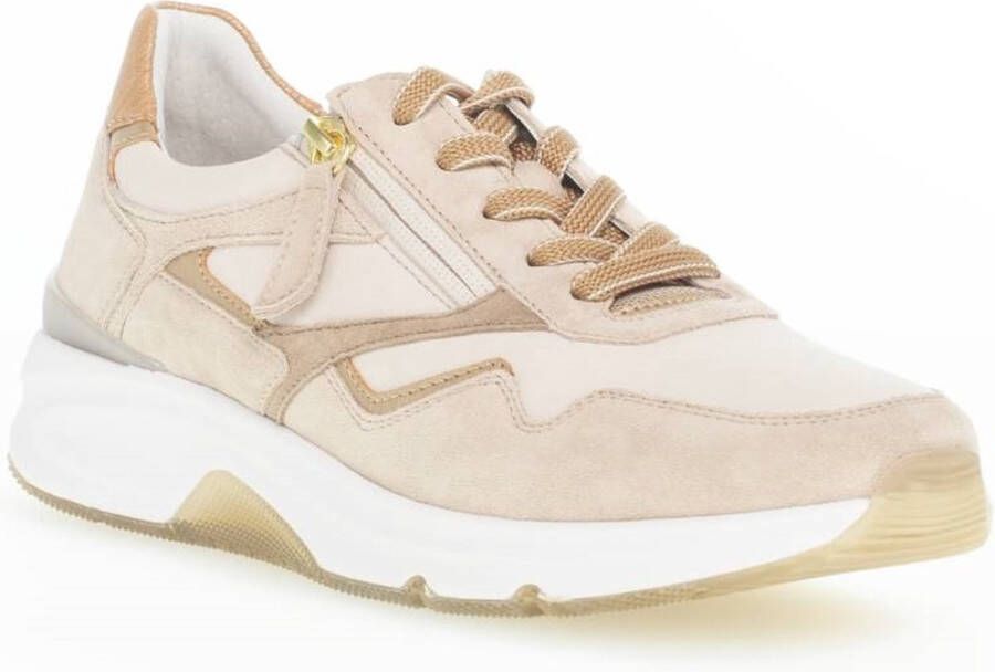 Gabor Rollingsoft Sneaker 26.896.53 Ivory Oasi Taupe