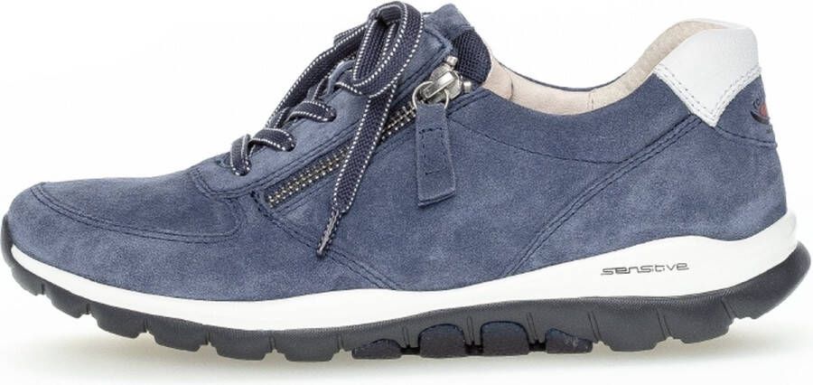 Gabor Rollingsoft Sneaker 26.968.26 Jeans Blauw
