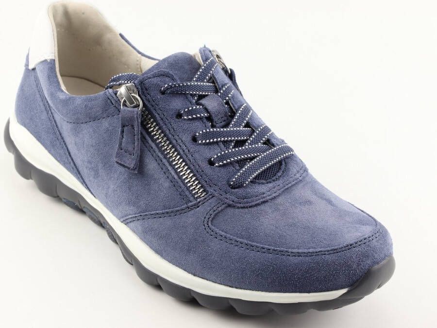 Gabor Rollingsoft Sneaker 26.968.26 Jeans Blauw