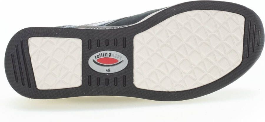 Gabor Rollingsoft Sneaker 96.957.39 Grijs Petrol Combi