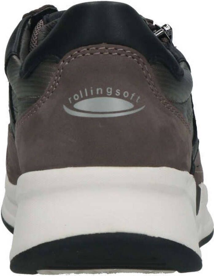 Gabor Rollingsoft Sneaker 96.957.65 Vulcano Donker Taupe