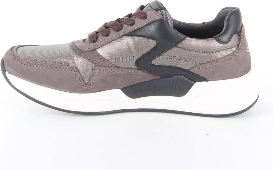 Gabor Rollingsoft Sneaker 96.957.65 Vulcano Donker Taupe 4½ 37½ - Foto 10