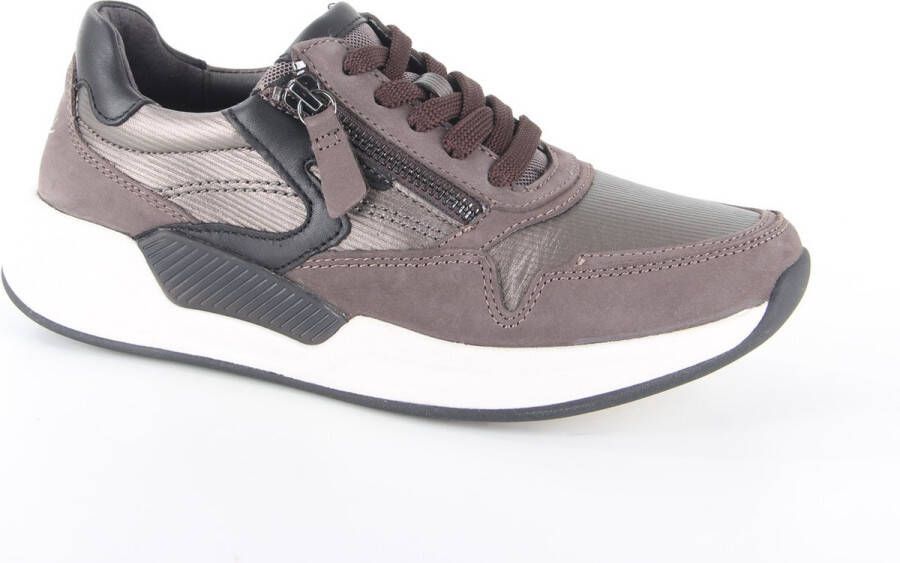 Gabor Rollingsoft Sneaker 96.957.65 Vulcano Donker Taupe 4½ 37½ - Foto 12