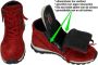 Gabor rollingsoft sensitive 96.868.38 dames rollende wandelsneaker rood - Thumbnail 11