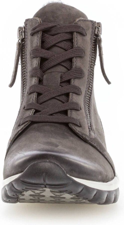 Gabor Rollingsoft Veterboot 96.868.39 Nubuck Donkergrijs