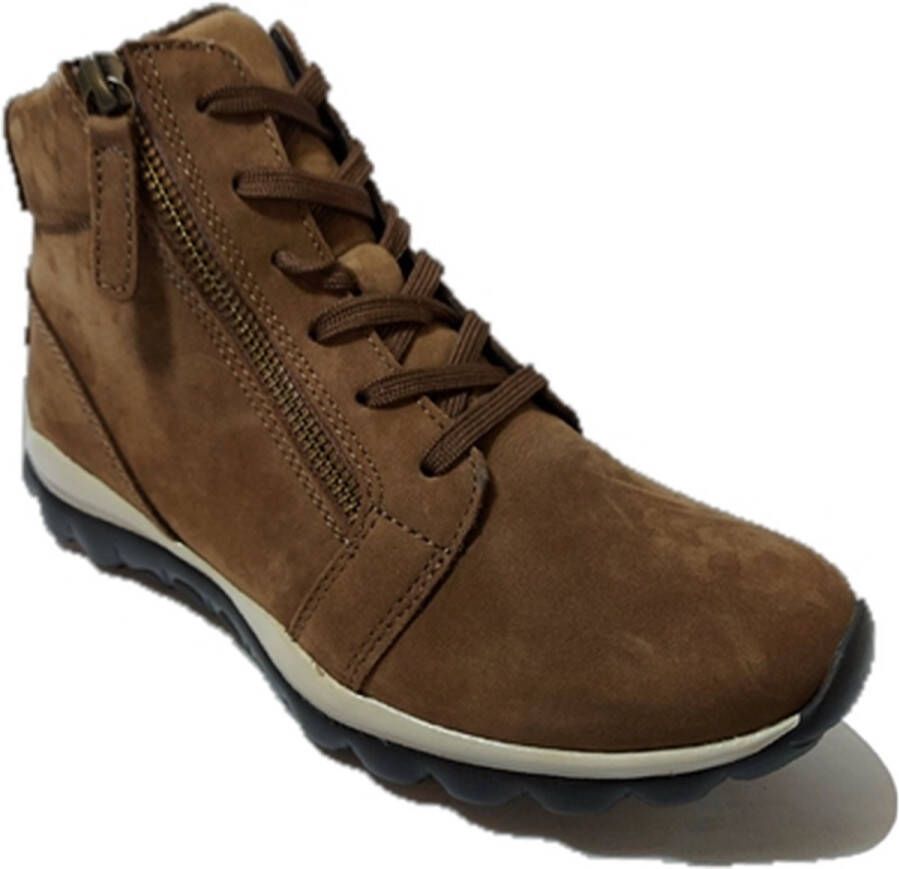 Gabor Rollingsoft Veterboot 96.868.41 Nubuck Bruin Whisky