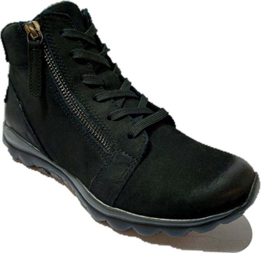 Gabor Rollingsoft Veterboot 96.868.47 Nubuck Zwart