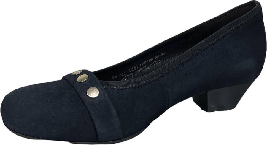 Gabor Samtchevreau darkblue 96.133.46- pumps- dames pumps- schoenen