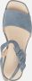 Gabor Blauwe Leren Sandalen Blue Dames - Thumbnail 7