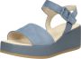 Gabor Sandalen blauw Suede Dames - Thumbnail 8