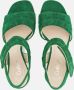 Gabor 21.711.19 Samth. Verde-sandalen met hak-pumps - Thumbnail 11