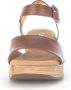 Gabor Lichtgewicht hoge hak sandalen Brown Dames - Thumbnail 6