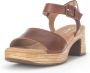 Gabor Lichtgewicht hoge hak sandalen Brown Dames - Thumbnail 11