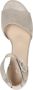 Gabor Sandalen Dames Damesschoenen Suède Blokhak hoogte 4 cm 22.902 glitter Beige - Thumbnail 11