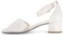 Gabor Sandalen Dames Damesschoenen Suède Blokhak hoogte 4 cm 22.902 glitter Beige - Thumbnail 10